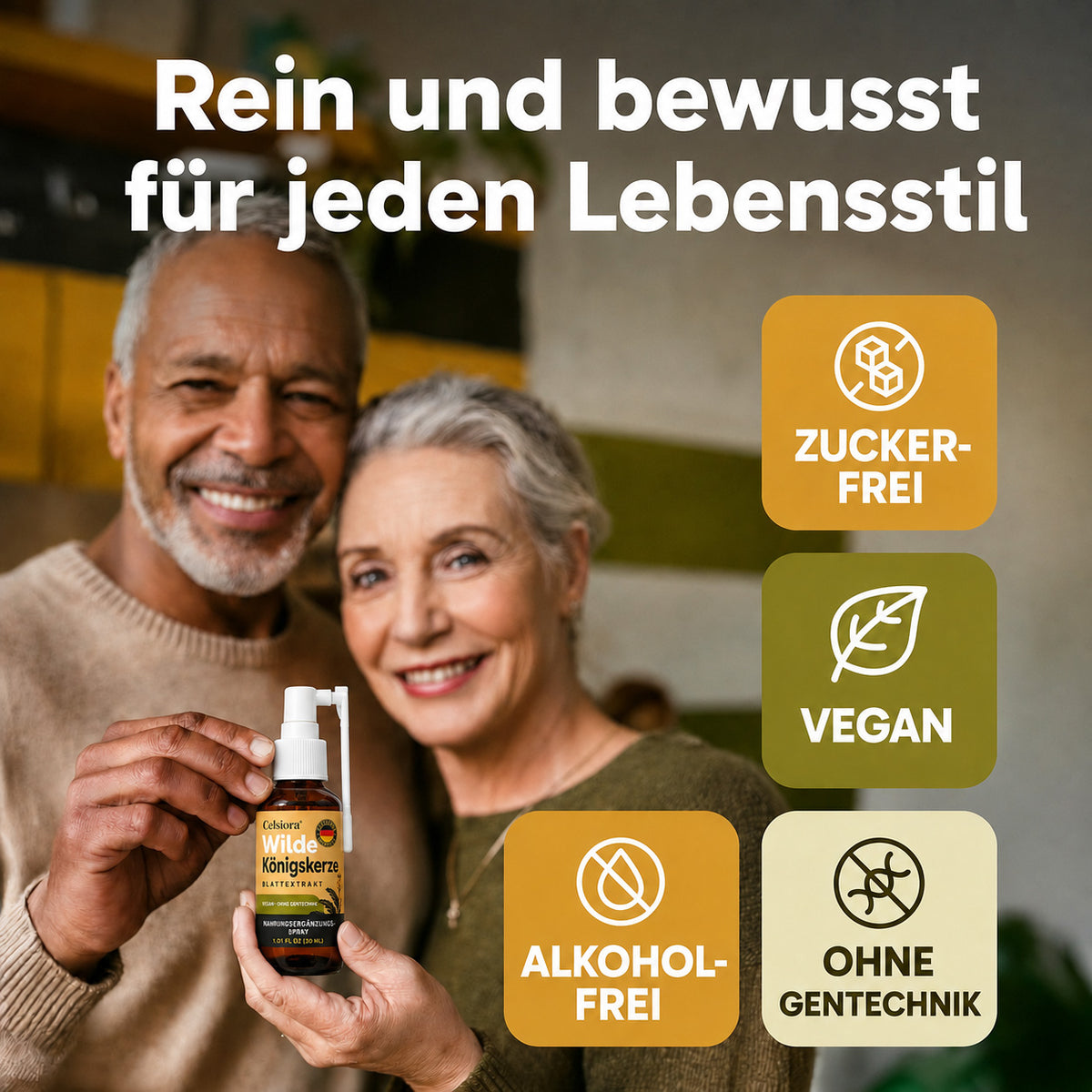 👩‍⚕️💖 Celsiora® Neues Königskerzen-Spray mit maximaler Wirkstärke (Hilft bei erschwertem Aushusten, Atemnot, übermäßiger Schleimbildung und Lungeninfektionen)
