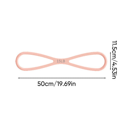 ✨ 🎉 HOT SALE ⚡ 50K+ SOLD! 50% OFF 🔥 Resistance Bands & Figure 8 Exercise Bands for Men & Women