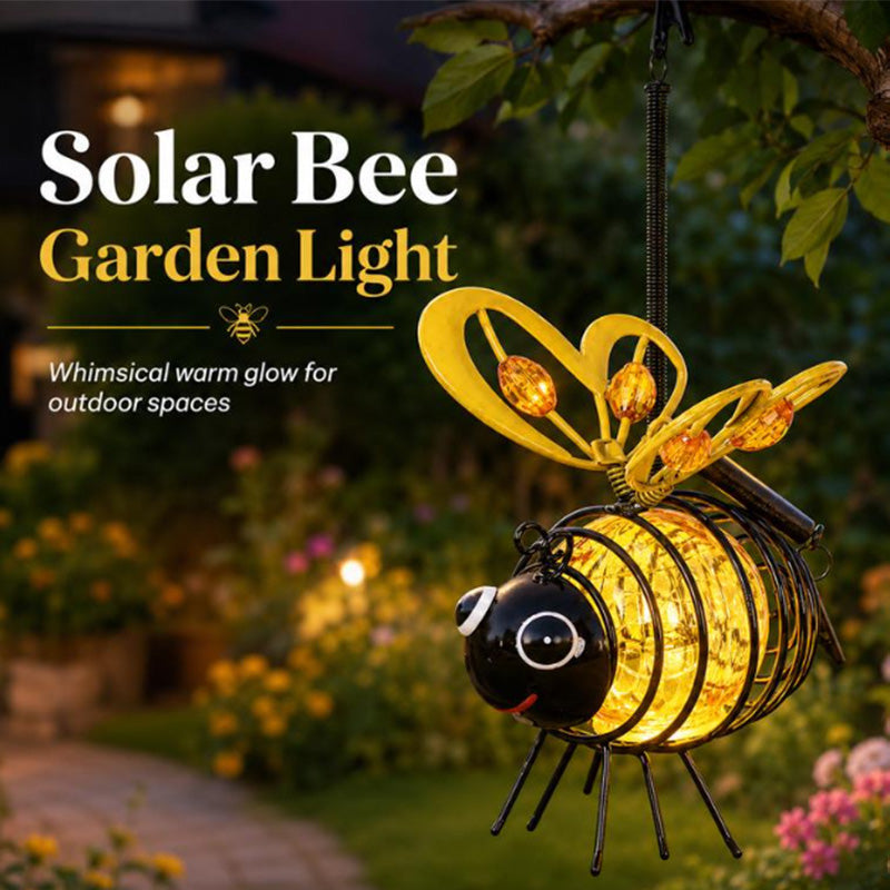 ✨ 🌿 🌱 LIMITED-TIME 50% OFF! Hanging Solar Bee Light – Warm Amber Glow, Flicker- Free, Perfect for Garden Parties, Camping, or Kids’ Rooms – Spread Joy Day and Night 😊 🌙
