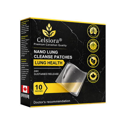 🍁💖Celsiora® Nano Lung Cleanse Patches (stubborn mucus, COPD, chest tightness, shortness of breath, persistent cough, pneumonia)