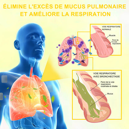 🍁😍Celsiora® Timbres nano détox pour les poumons (mucosités tenaces, MPOC, oppression thoracique, essoufflement, toux persistante, pneumonie)
