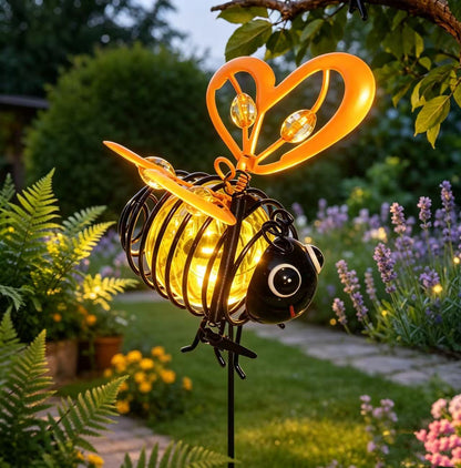 ✨ 💝 LIMITED-TIME 50% OFF! Hanging Solar Bee Light – Warm Amber Glow, Flicker- Free, Perfect for Garden Parties, Camping, or Kids’ Rooms😊 🌙