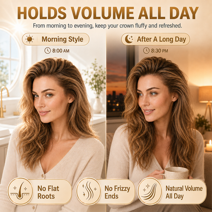✨🎉48K+ Sold 💇 Wireless Heated Volumizing Root Lift Clip✨Portable Travel Hair Styling Tool for Flat Fine Hair— Devareon®
