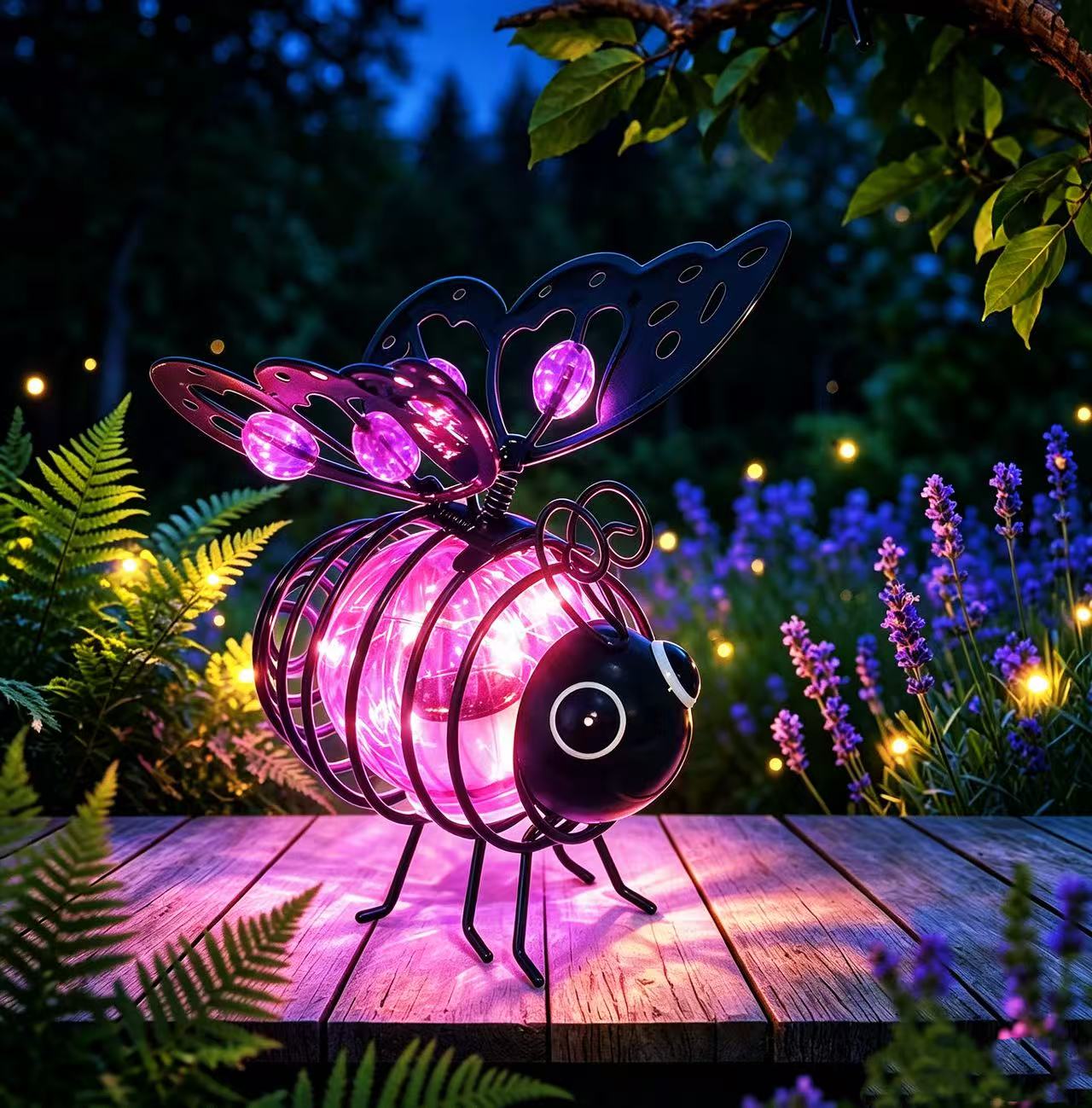 ✨ 💝 LIMITED-TIME 50% OFF! Hanging Solar Bee Light – Warm Amber Glow, Flicker- Free, Perfect for Garden Parties, Camping, or Kids’ Rooms😊 🌙