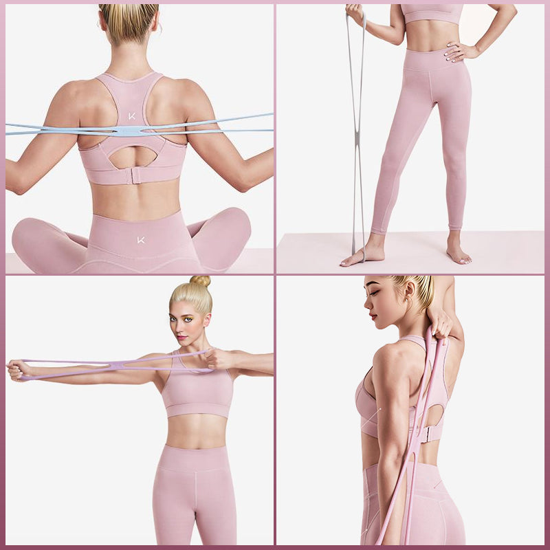 ✨ 🎉 HOT SALE ⚡ 50K+ SOLD! 50% OFF 🔥 Resistance Bands & Figure 8 Exercise Bands for Men & Women