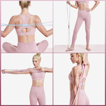 ✨ 🎉 HOT SALE ⚡ 50K+ SOLD! 50% OFF 🔥 Resistance Bands & Figure 8 Exercise Bands for Men & Women