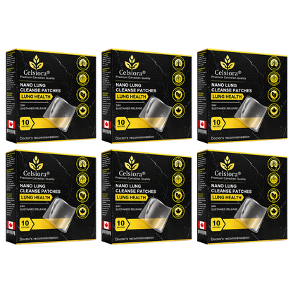 🍁💖Celsiora® Nano Lung Cleanse Patches (stubborn mucus, COPD, chest tightness, shortness of breath, persistent cough, pneumonia)