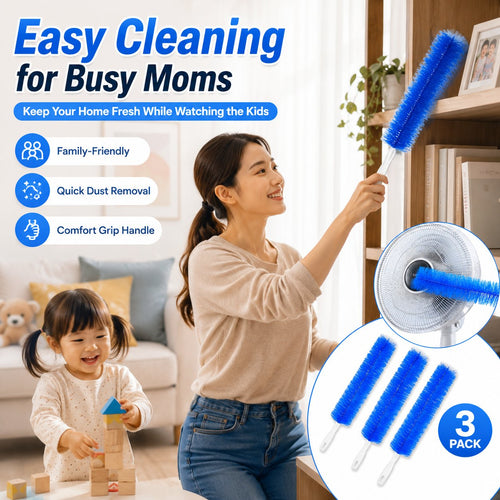 ✨💖 50% OFF 🔥3 Counts Bendable Microfiber Head,Reusable Dust Remover