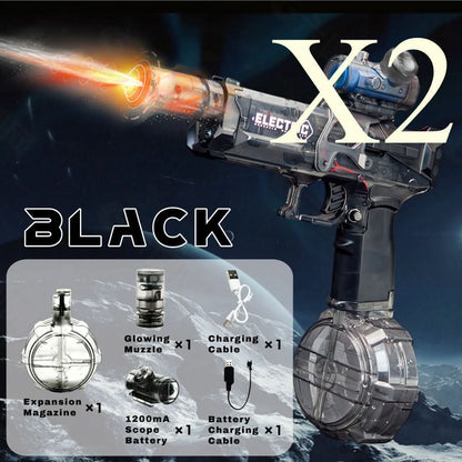 ✨ 🔥50K+ SOLD! 60% OFF⚡💦Woyuosn Battle Blaster Electric Water Gun|Automatic Squirt Blaster with Glowing Muzzle