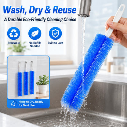 ✨💖 50% OFF 🔥3 Counts Bendable Microfiber Head,Reusable Dust Remover