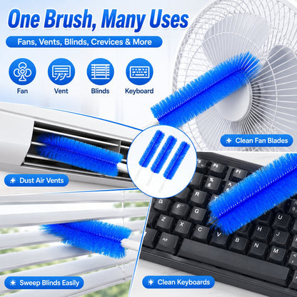 ✨💖 50% OFF 🔥3 Counts Bendable Microfiber Head,Reusable Dust Remover