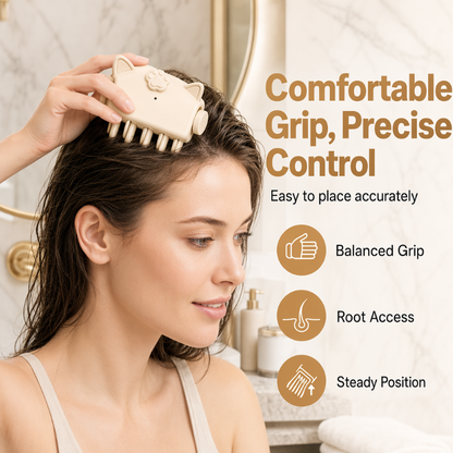 ✨🎉48K+ Sold 💇 Wireless Heated Volumizing Root Lift Clip✨Portable Travel Hair Styling Tool for Flat Fine Hair— Devareon®