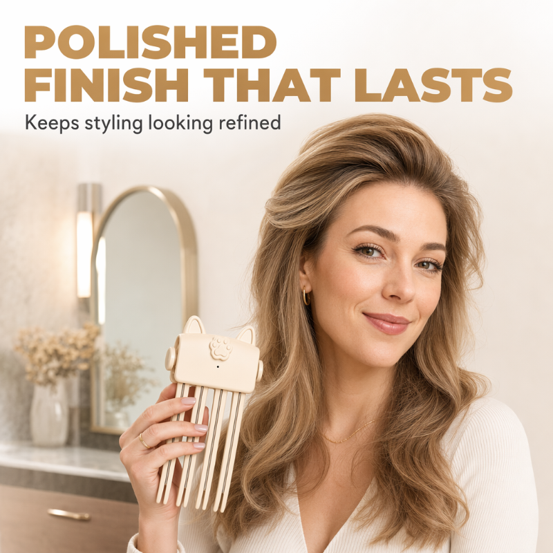✨🎉48K+ Sold 💇 Wireless Heated Volumizing Root Lift Clip✨Portable Travel Hair Styling Tool for Flat Fine Hair— Devareon®